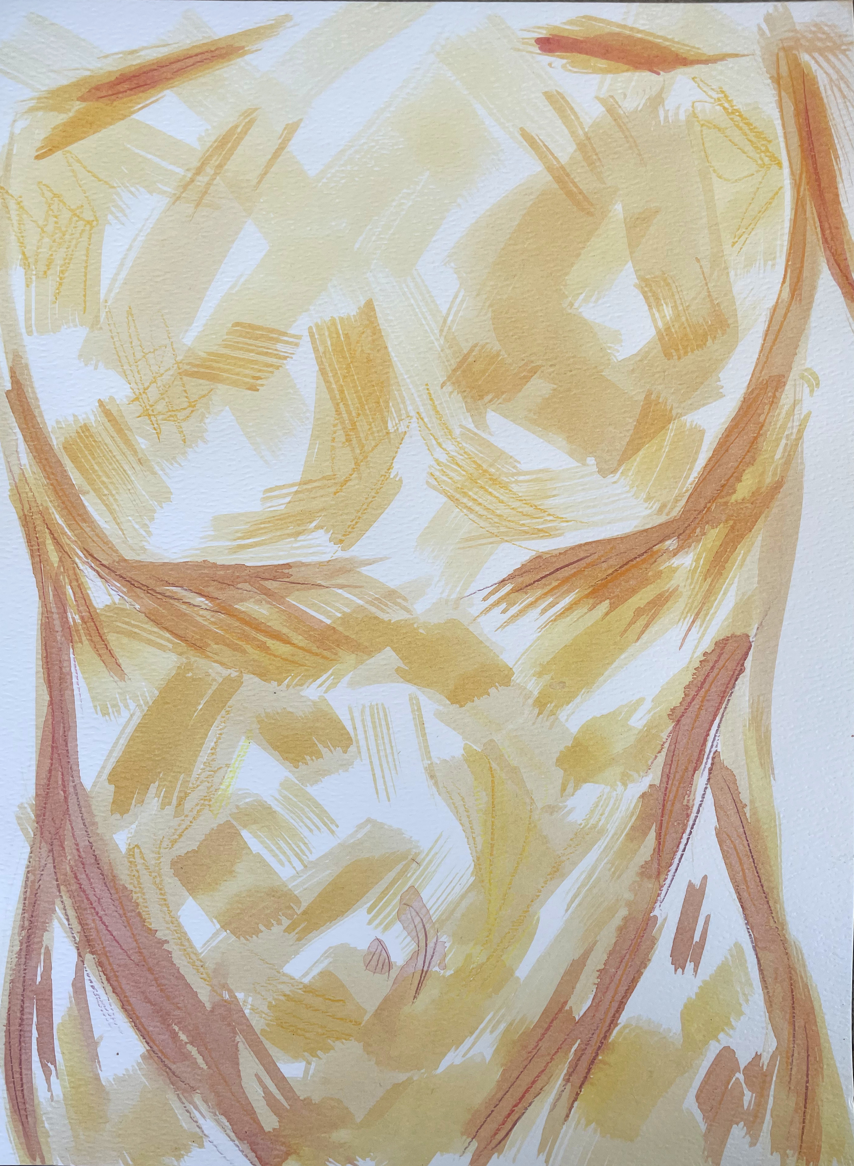 torso of Machine humanoid ai clone 